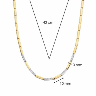 Collier - Zilver | Ti Sento