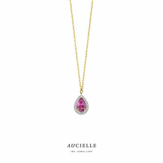 Collier - Briljant 18kt | Aucielle