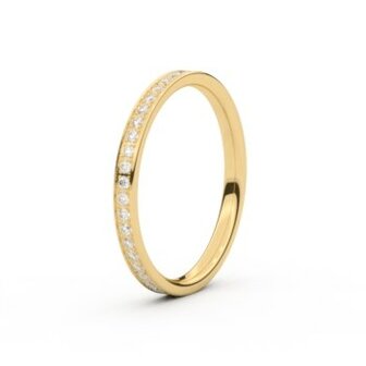 Trouwring - Briljant 18kt | Memoire