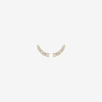 Oorbellen - 14 kt | Blush