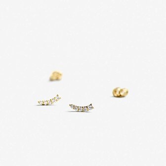 Oorbellen - 14 kt | Blush