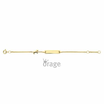 Naamplaat - 9 kt | Orage Kids