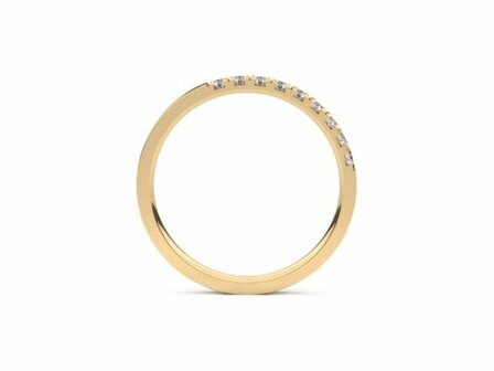 Trouwring - Briljant 18kt | Memoire