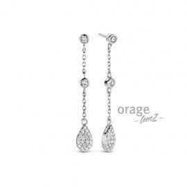 Oorbellen - Zilver | Orage Teenz