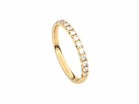 Trouwring - Briljant 18kt | Memoire