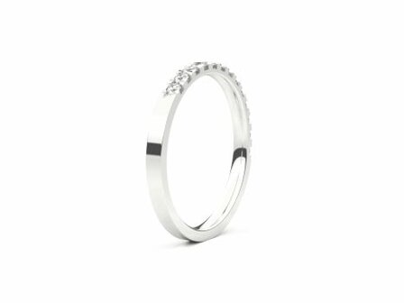 Trouwring - Briljant 18kt | Memoire