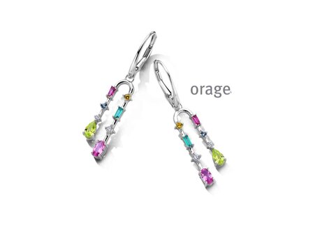 Oorbellen - Zilver | Orage