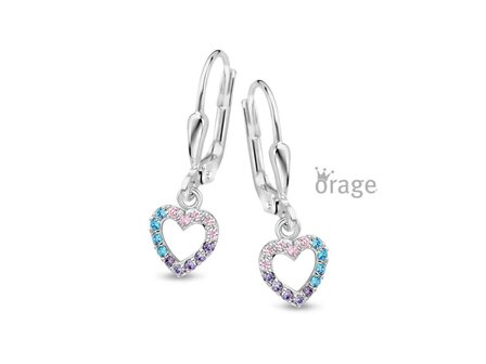 Oorbellen - Zilver | Orage Kids