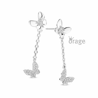 Oorbellen - Zilver | Orage Kids
