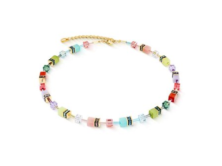 Collier - Staal/GeoCUBE&reg; | Coeur de Lion