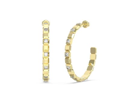 Oorbellen - Staal | Guess