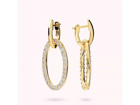 Oorbellen - 18 kt Verguld &reg; | Bronzallure