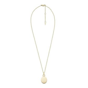 Collier - Staal | Fossil