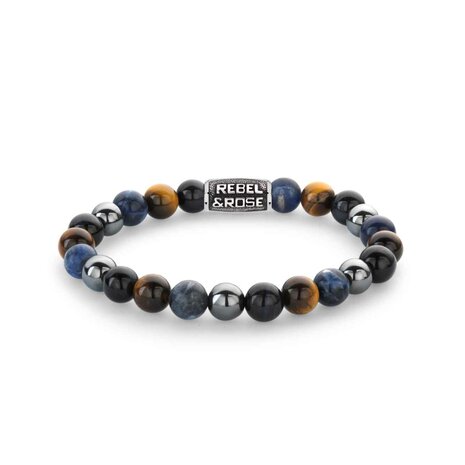 Armband - Staal/Beads | Rebel & Rose