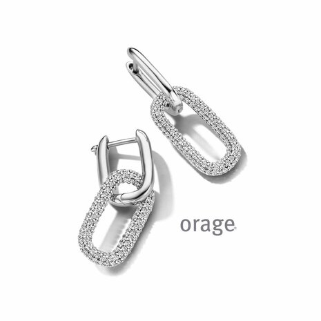 Oorbellen - Zilver | Orage