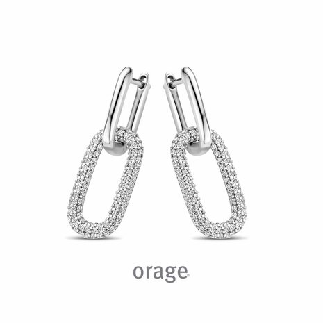 Oorbellen - Zilver | Orage