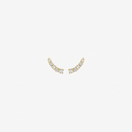 Oorbellen - 14 kt | Blush