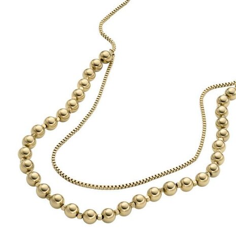 Collier - Staal | Fossil