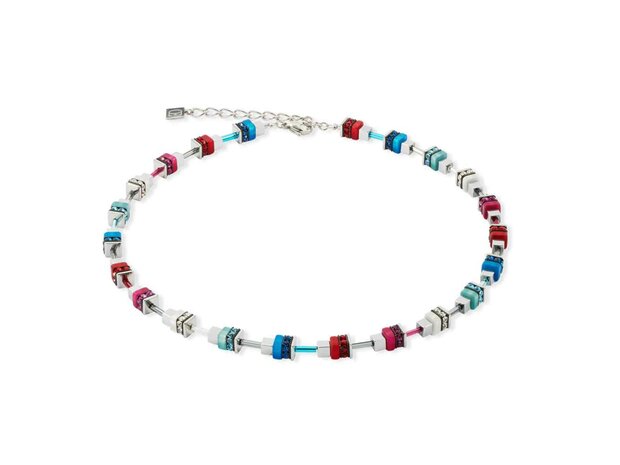 Collier - Staal/GeoCUBE&reg; | Coeur de Lion