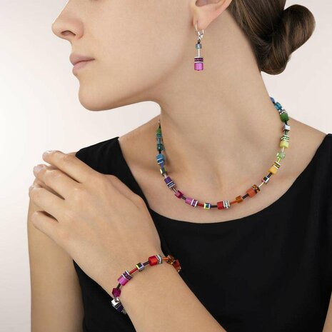 Armband - Staal/GeoCUBE&reg; | Coeur de Lion