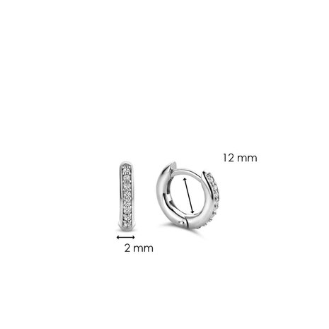 Oorbellen - Zilver | Ti Sento