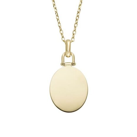Collier - Staal | Fossil