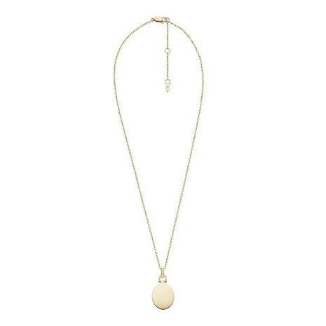 Collier - Staal | Fossil