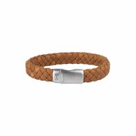 Armband - Staal/Leder | Aze