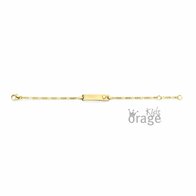 Naamplaat - 9 kt | Orage Kids