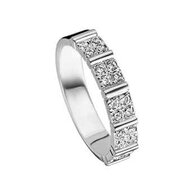Trouwring - Briljant 18kt | Memoire