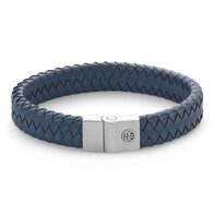 Armband - Staal/Leder | Rebel & Rose