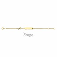 Naamplaat - 9 kt | Orage Kids