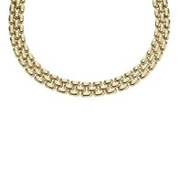 Collier - Staal | Fossil