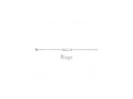 Naamplaat - Zilver | Orage Kids