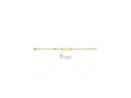 Naamplaat - 9 kt | Orage Kids