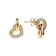 Oorbellen - 18 kt Verguld ® | Bronzallure