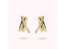 Oorbellen - 18 kt Verguld ® | Bronzallure